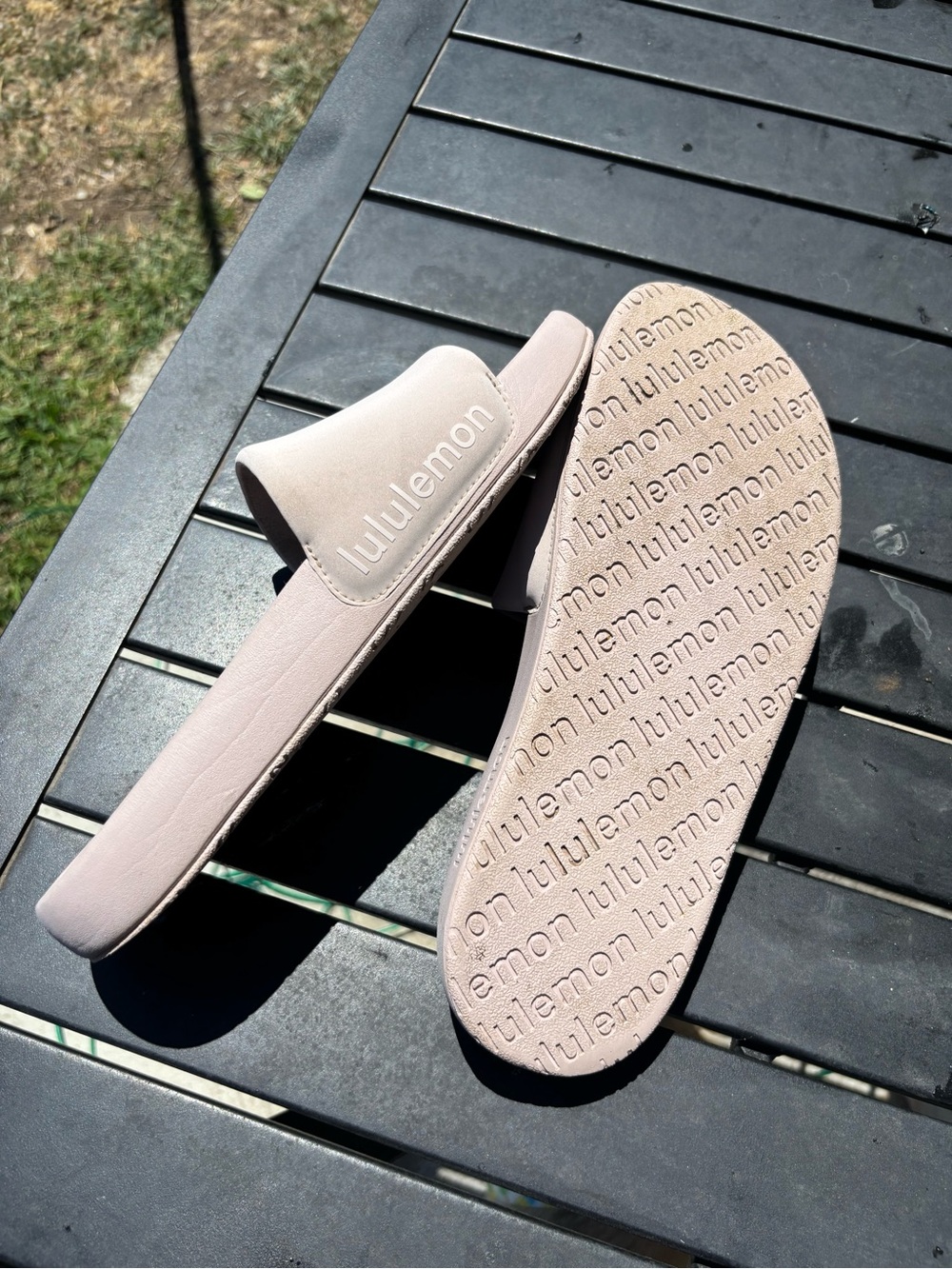 lululemon athletica Blush Slide Sandals - Padded Wide Strap - Picture 5 of 8